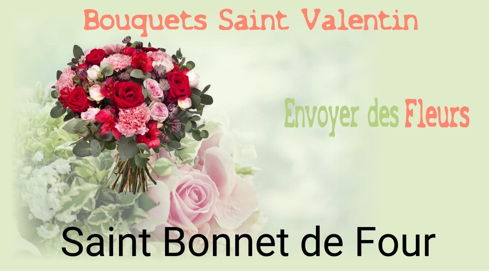 Roses de Saint-Valentin livrées à Saint-Bonnet-de-Four