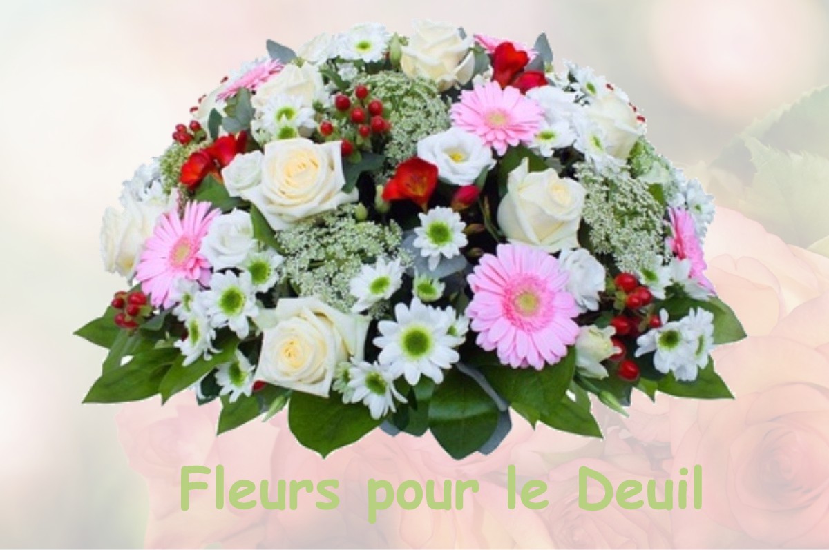 fleurs deuil SAINT-BONNET-DE-FOUR